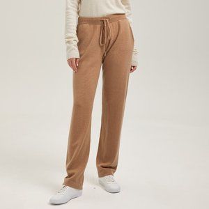 Women's Tan Drawstring Pants